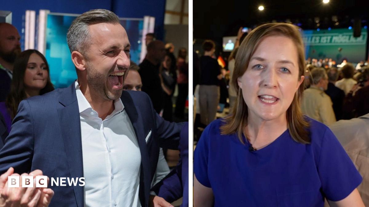Germany's far-right AfD celebrate projected win in state election