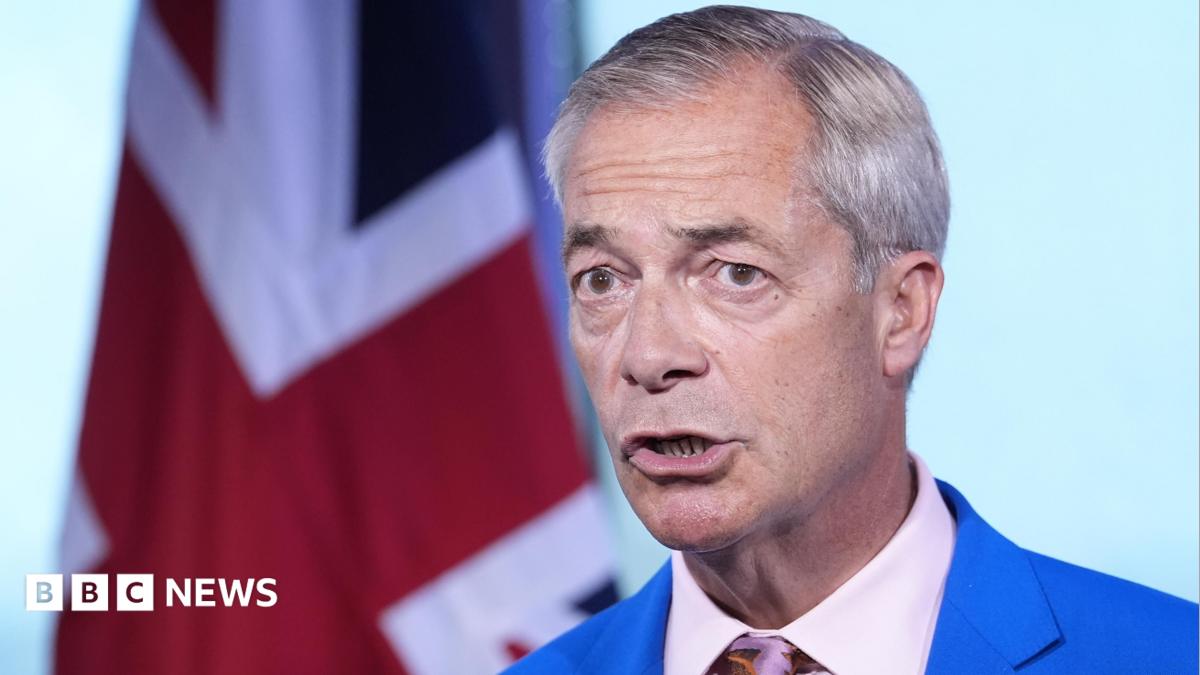Chris Mason: Farage attempts to seize back the agenda after finance row