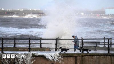 Storm Boelo leaves 90,000 without power as Met Office issues new wind warning