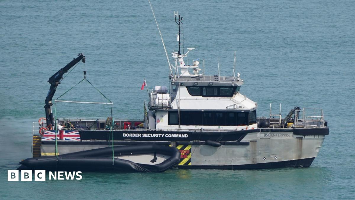 Teen charged over record crossing on 'mega dinghy'