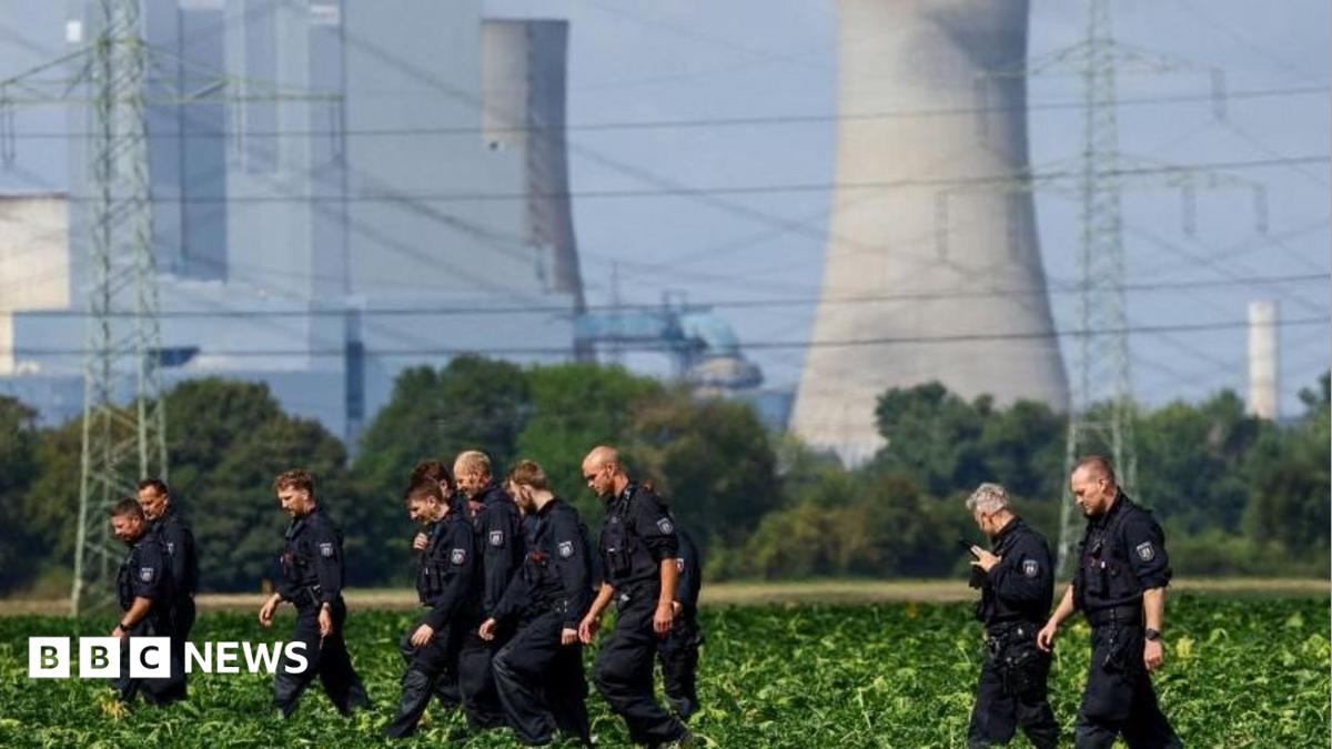 Suspect held in Germany after spate of sabotage attacks on power grid