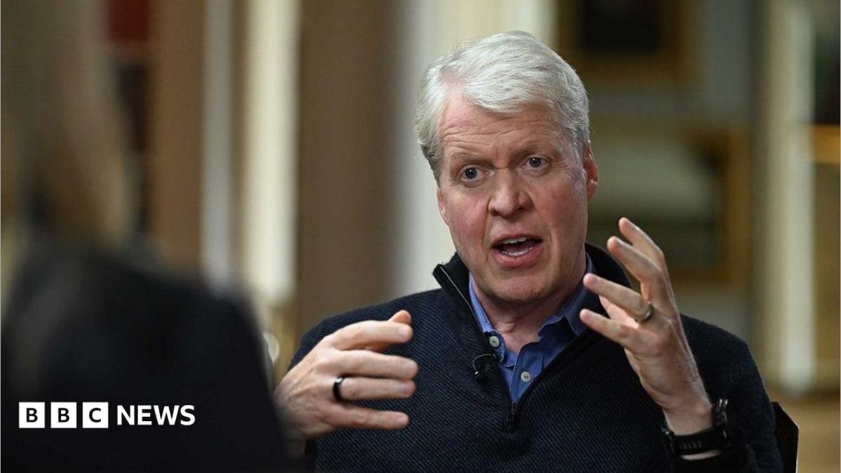 Harry and Meghan's media treatment echoes what happened to Diana, Earl Spencer tells BBC