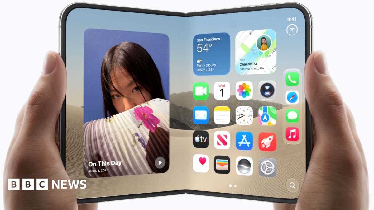 Apple's new boss starts with big gamble on costly first folding iPhone
