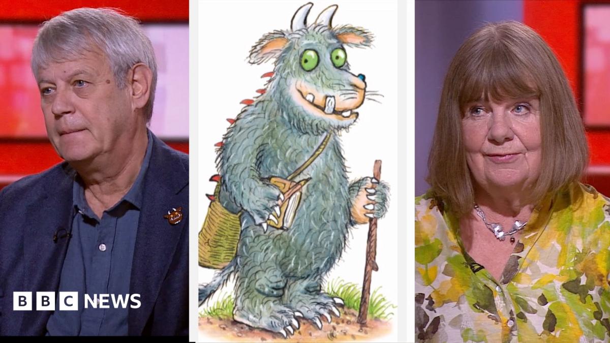 Gruffalo illustrator says rise of AI images 'worrying'