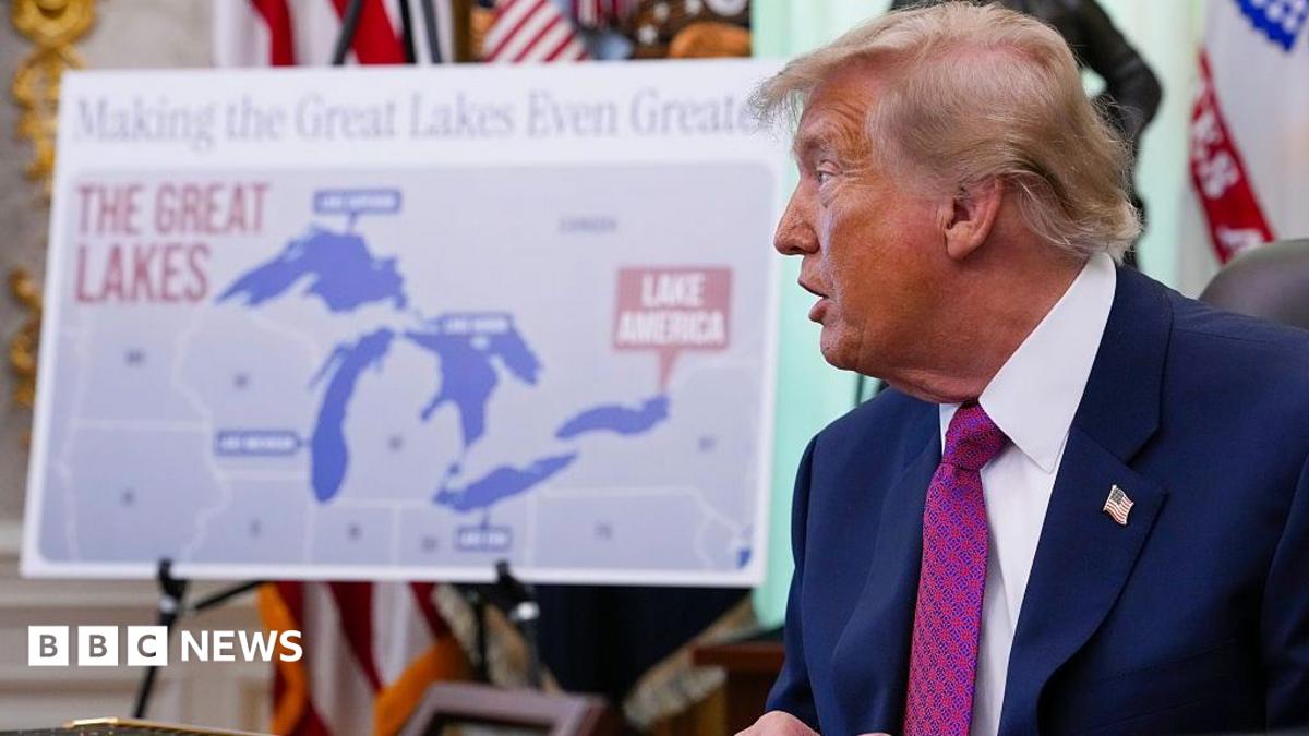 Trump pushes Apple to change 'Lake Ontario' to 'Lake America' on its maps