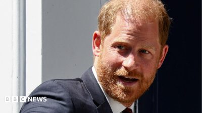 Harry says he 'slipped into depression' during royal exit