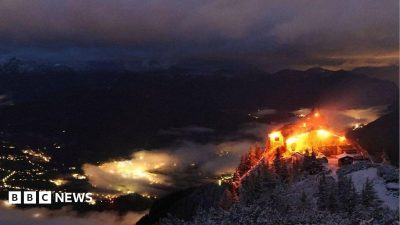 Arrest made after fire at Hitler's mountaintop Eagle's Nest retreat