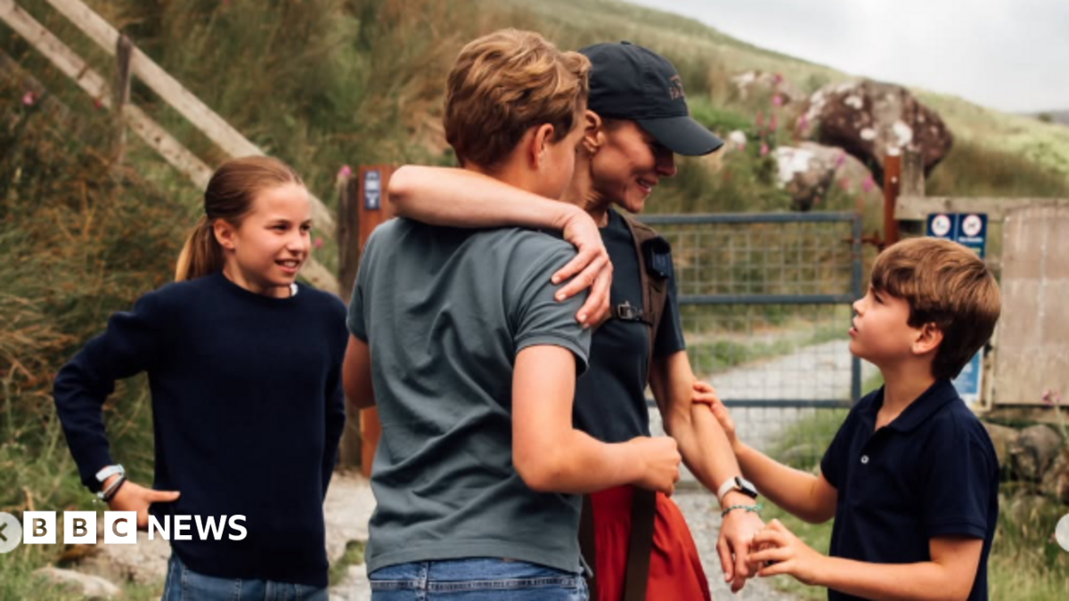 Catherine shares photos reuniting with family after Three Peaks Challenge