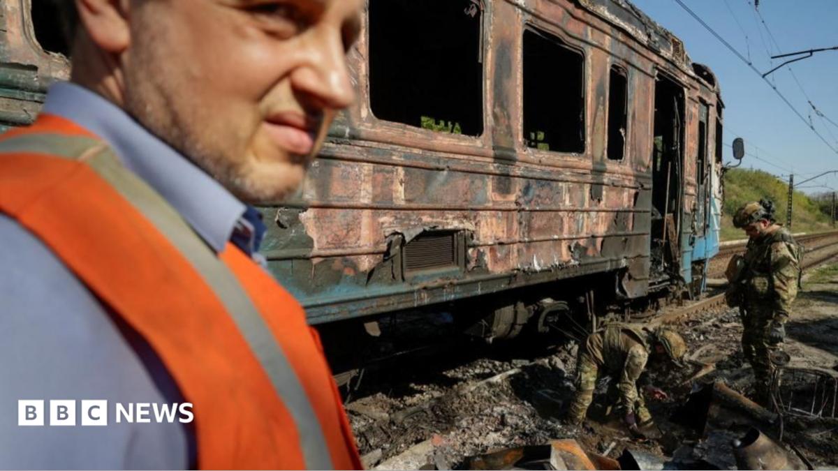 Fear and disruption for Ukraine's rail passengers as Russia escalates drone attacks