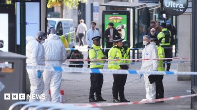 Four arrested after police officer injured in shooting