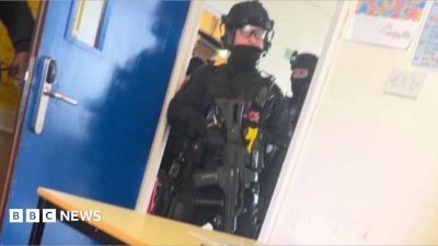 Stabbed schoolgirl in 'panic mode', court told