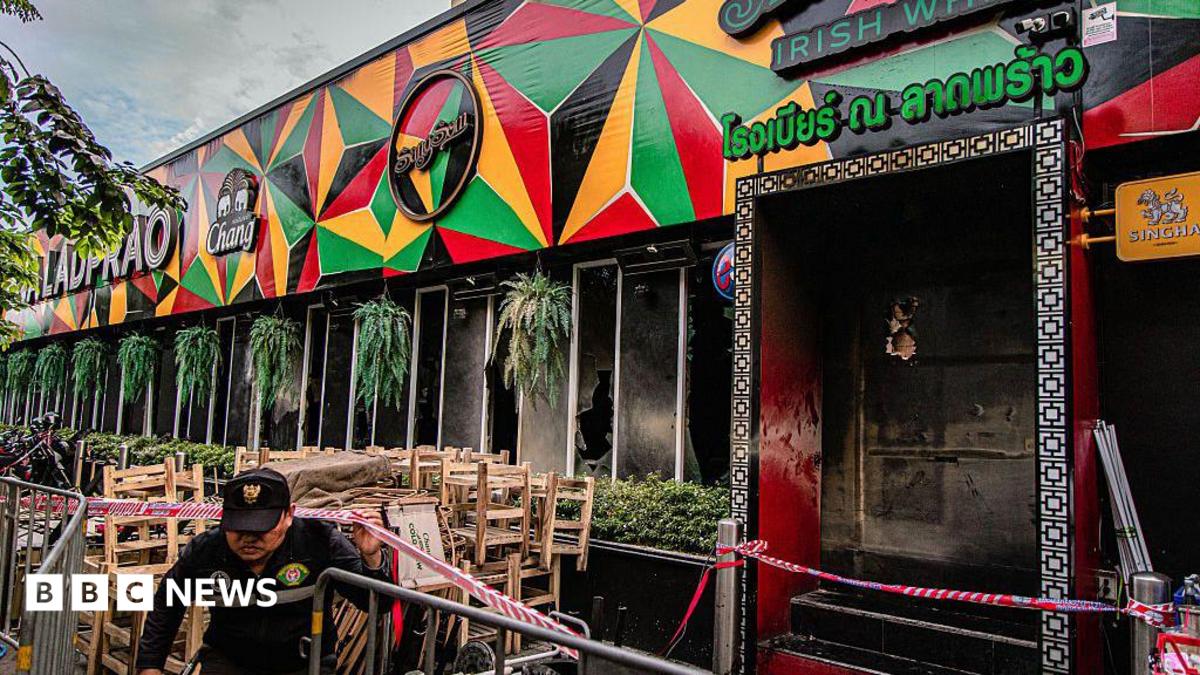 Thai police probe safety lapses after deadly Bangkok bar fire