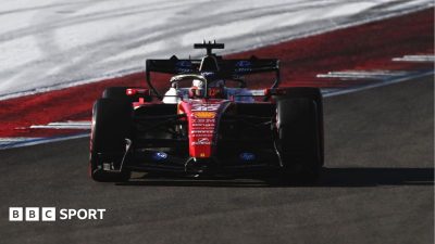 Leclerc fastest from Antonelli in US GP practice
