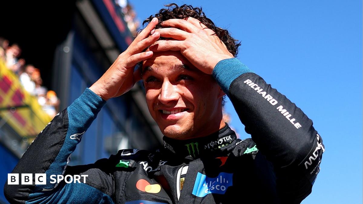 Norris' real opportunity after coming from nowhere with 'masterpiece' lap