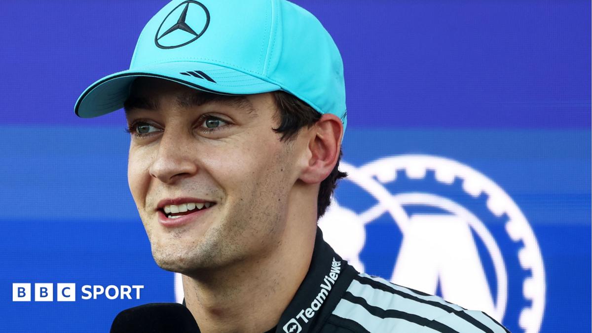 Russell takes pole in Baku as Antonelli hits wall