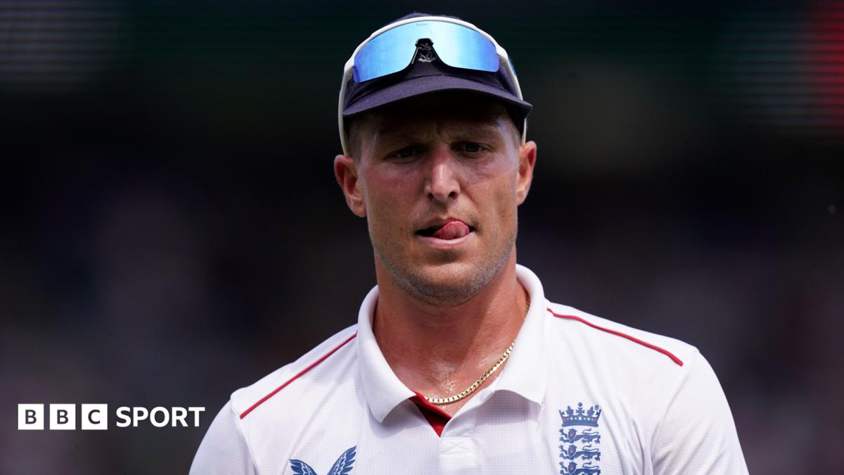 England drop Carse after nightclub incident
