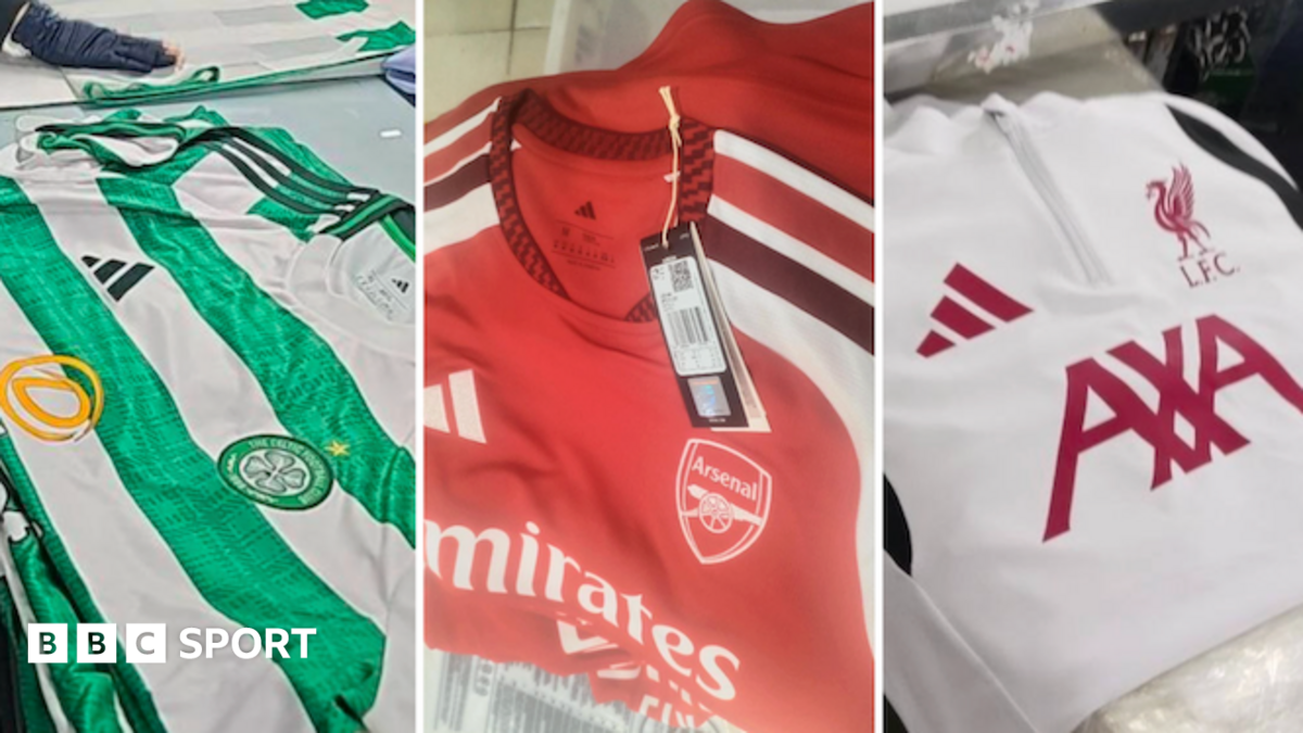 Inside the £1-an-hour official football shirt factories