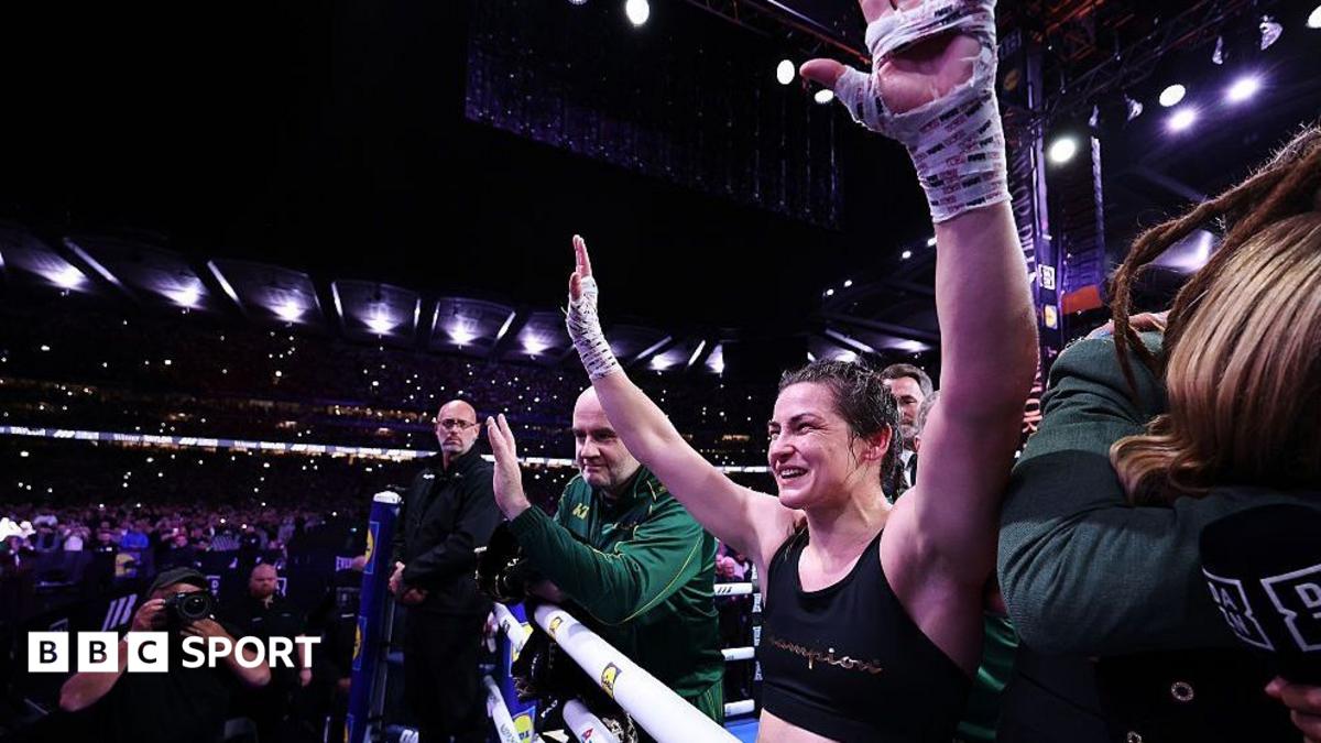 'One of the best' - boxing world reacts to Taylor's farewell win