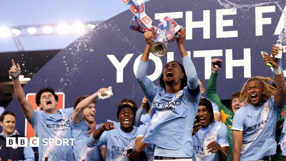 Man City beat rivals Man Utd 2-1 to win FA Youth Cup