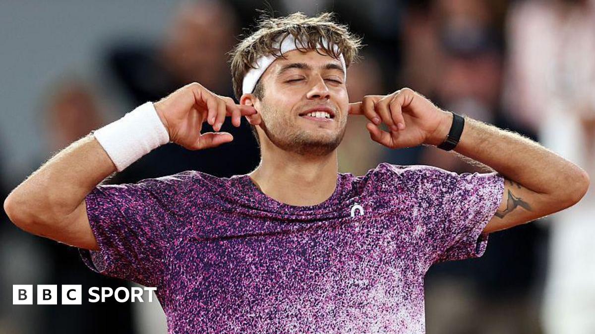 Cobolli using Nadal's shower in bid for French Open glory