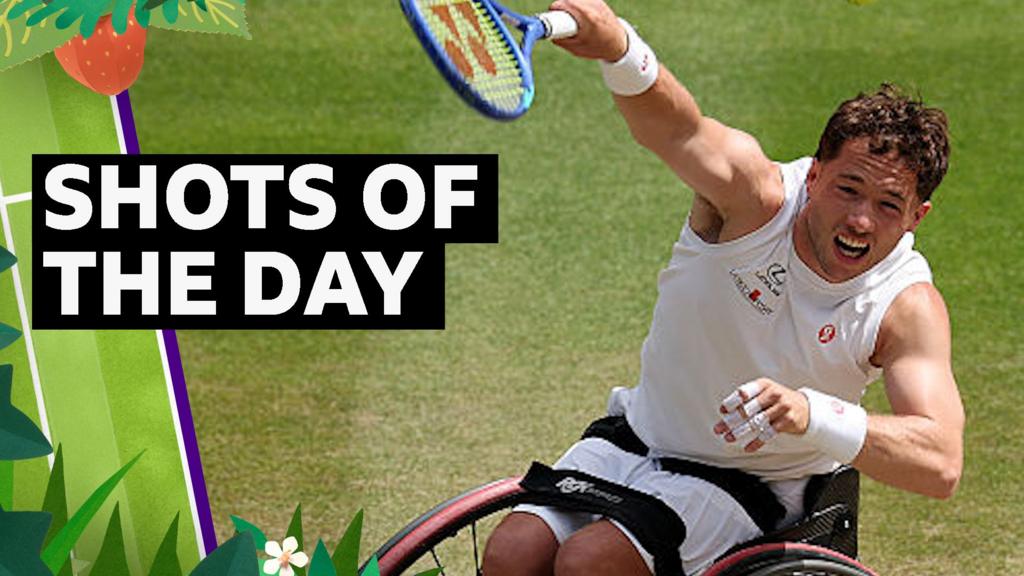 'It's a beauty!' - best shots from day 13 at Wimbledon