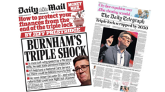 The Papers: 'Burnham's triple shock' and 'City face expulsion'