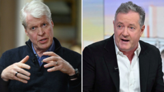 Earl Spencer apologises to Piers Morgan over factual error in Diana book
