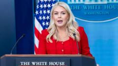 Trump says White House press secretary Karoline Leavitt to leave post