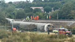 Rail investigators find track defect on approach to site of Lewes derailment, initial report says