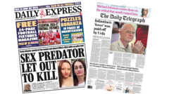 'Sex predator let out to kill' and 'net zero plans rolled back'
