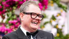 Unwanted items from Alan Carr's castle head to auction