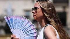 In pictures: Britain braves record breaking June temperatures