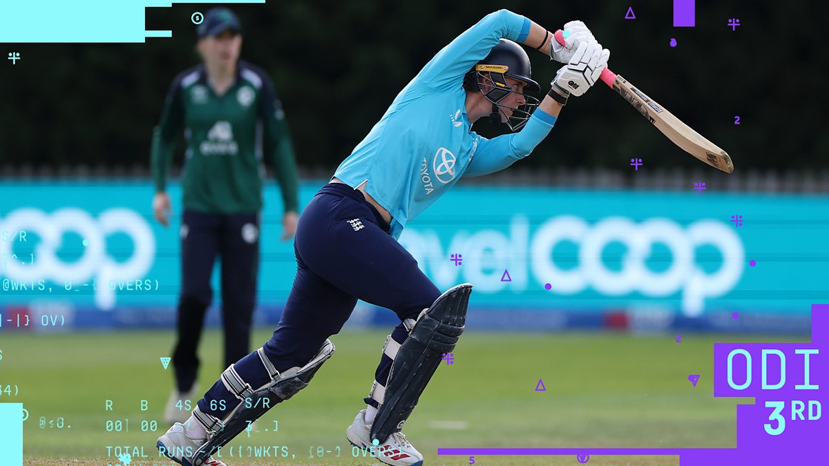 Watch: England v Ireland - third ODI highlights