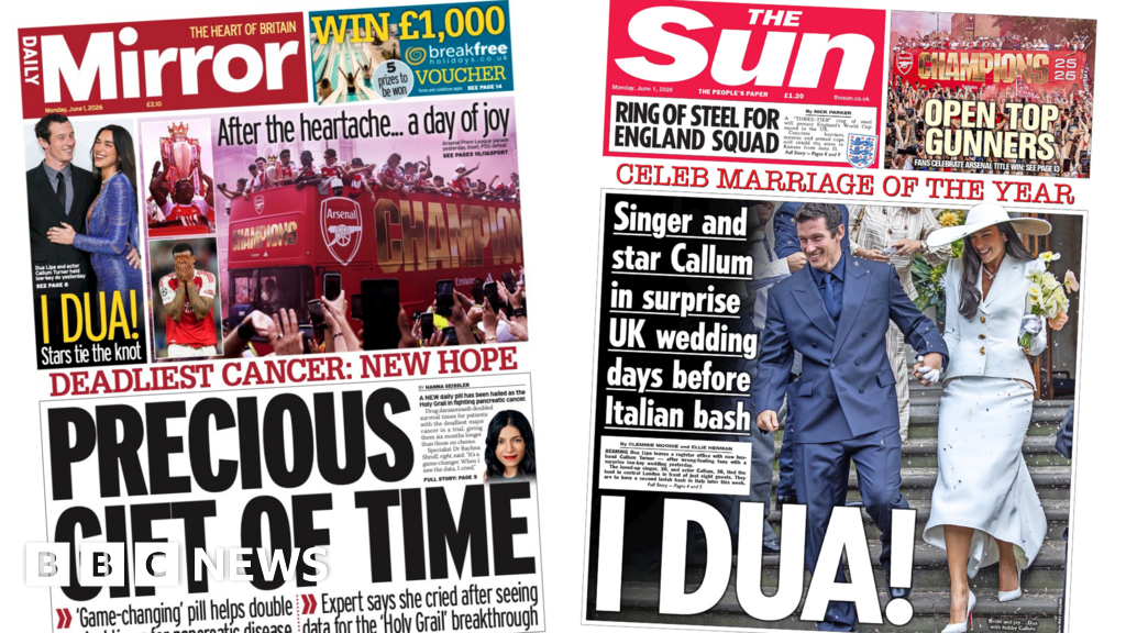 The Papers: Cancer pill's 'precious gift of time' and 'I Dua'