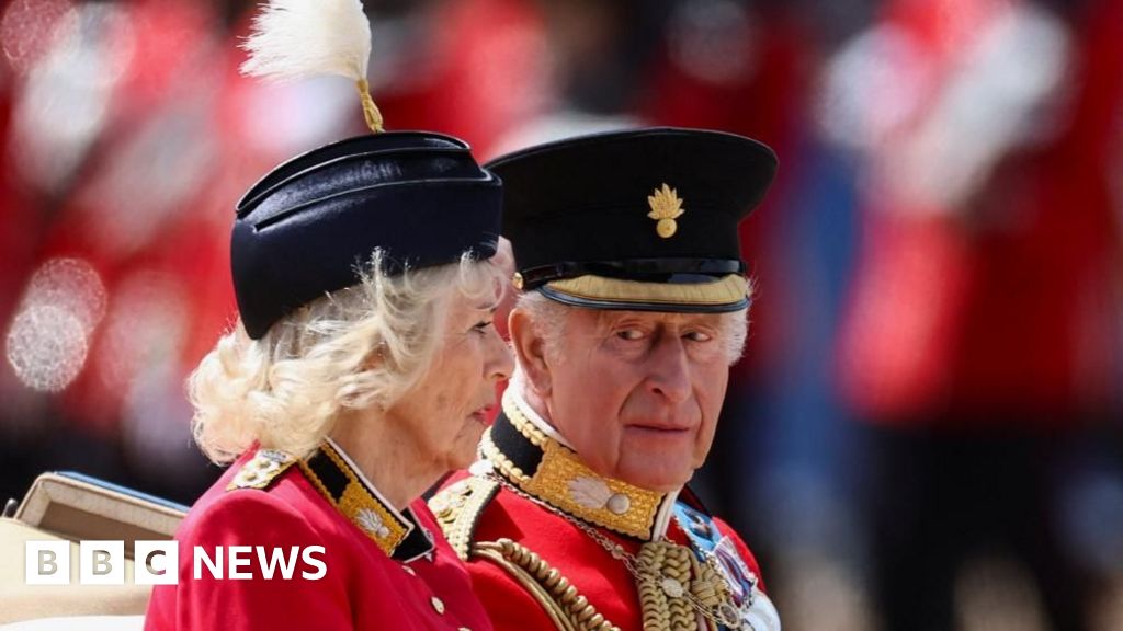 In pictures: Trooping the Colour marks King's official birthday