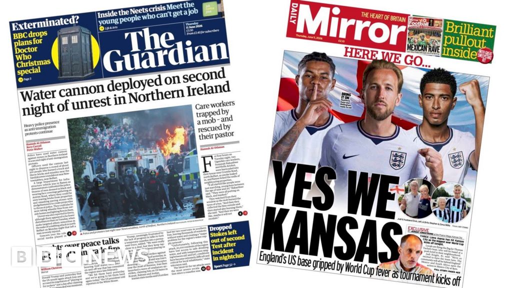 'Second night of unrest' and 'Yes we Kansas'