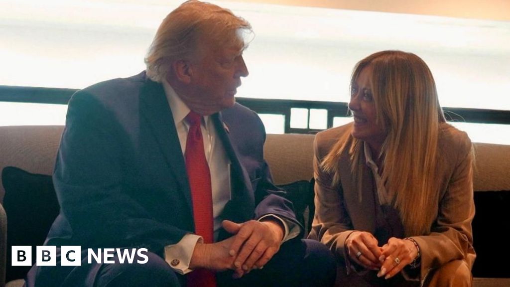 Italy's Meloni says Trump 'made up' story that she 'begged' him for photo at G7