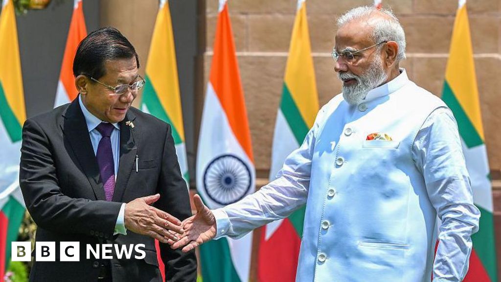 Border, peace, democracy: Myanmar president's India visit is closely watched