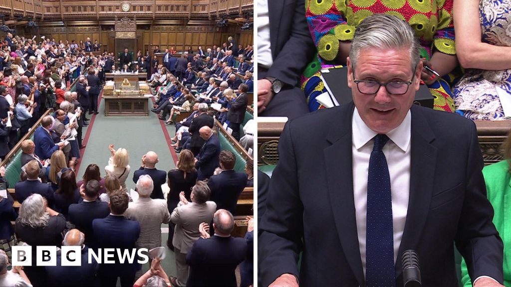 Watch: Standing ovation for Starmer as he answers his last PMQs