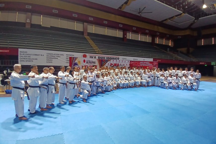 Day 2 Explodes Into Action in Davao as JKA Masters and International Black Belts Take the Floor