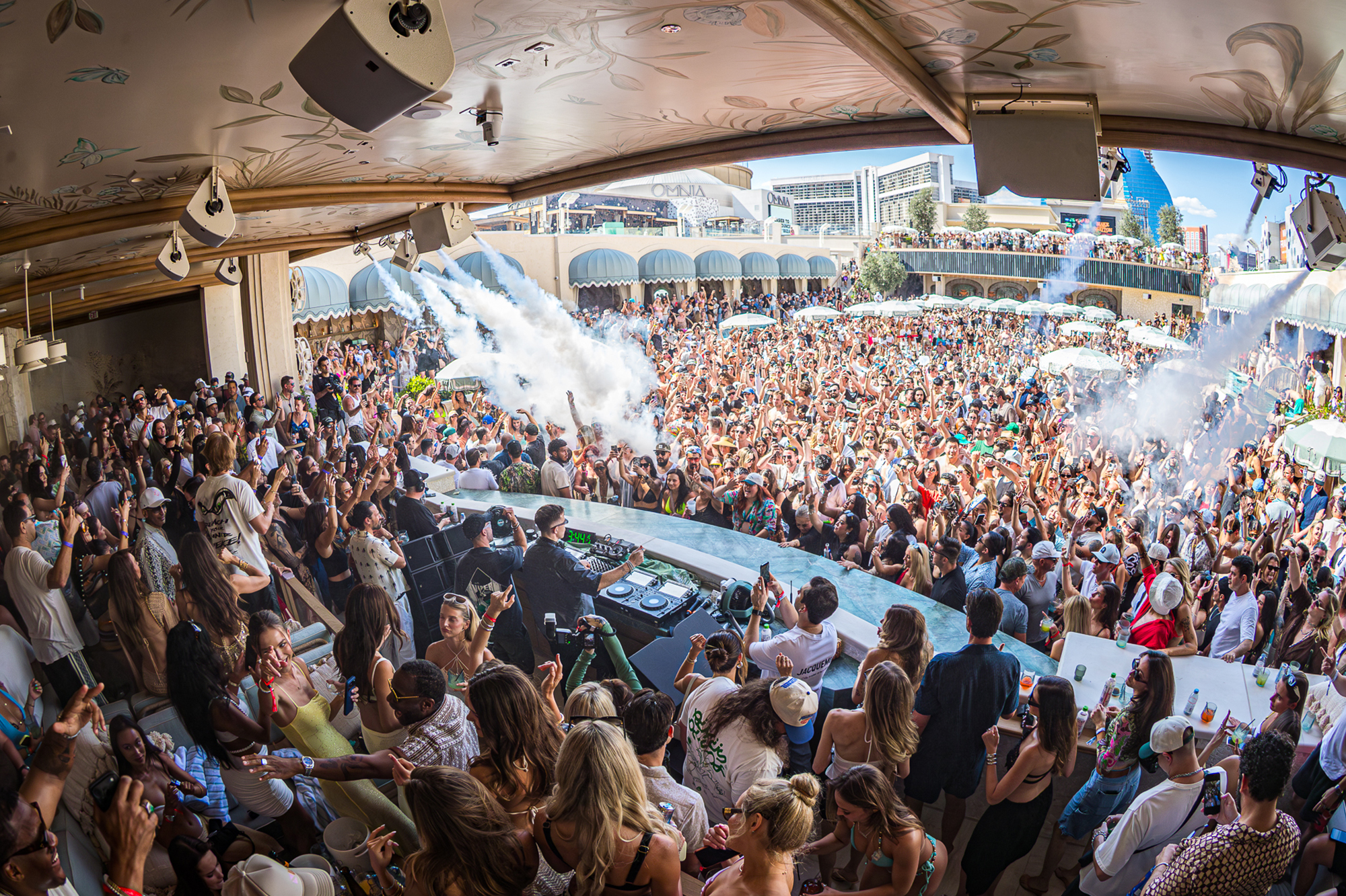 Omnia Dayclub arrives on the pool scene like a summer fever dream