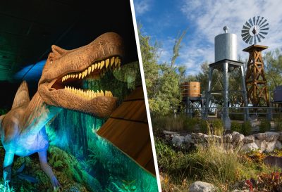 Follow your inner child through dinosaurs and splash pads at Springs Preserve