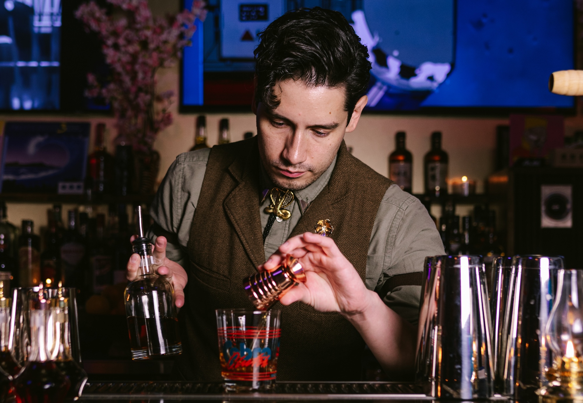 Las Vegas native Lu Lopez pours his passion for cocktails and hospitality into brilliant bar experiences