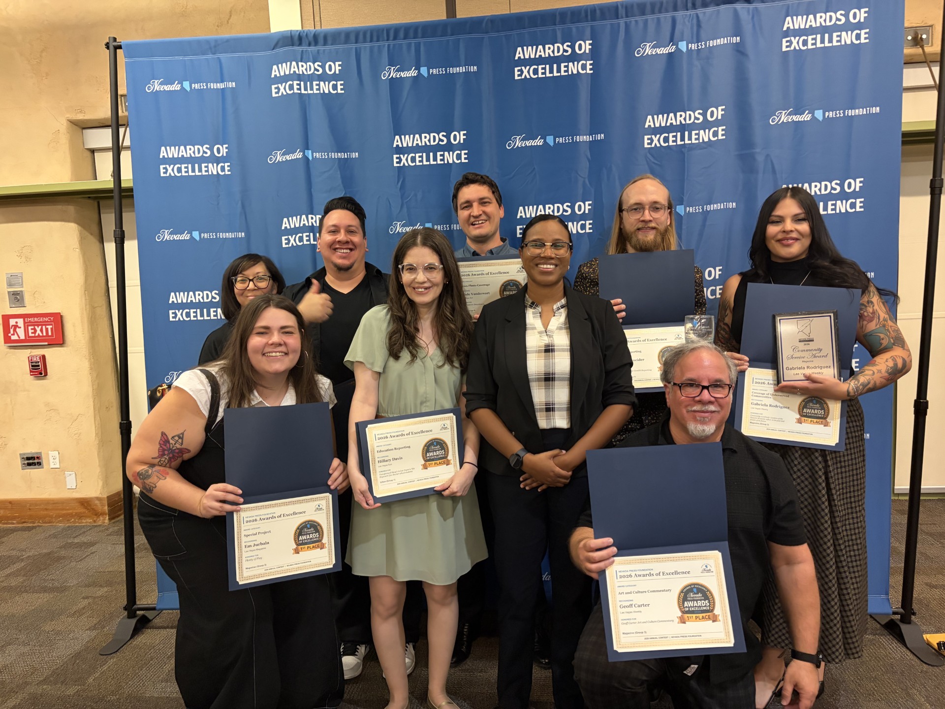 Las Vegas Weekly brings home multiple statewide awards
