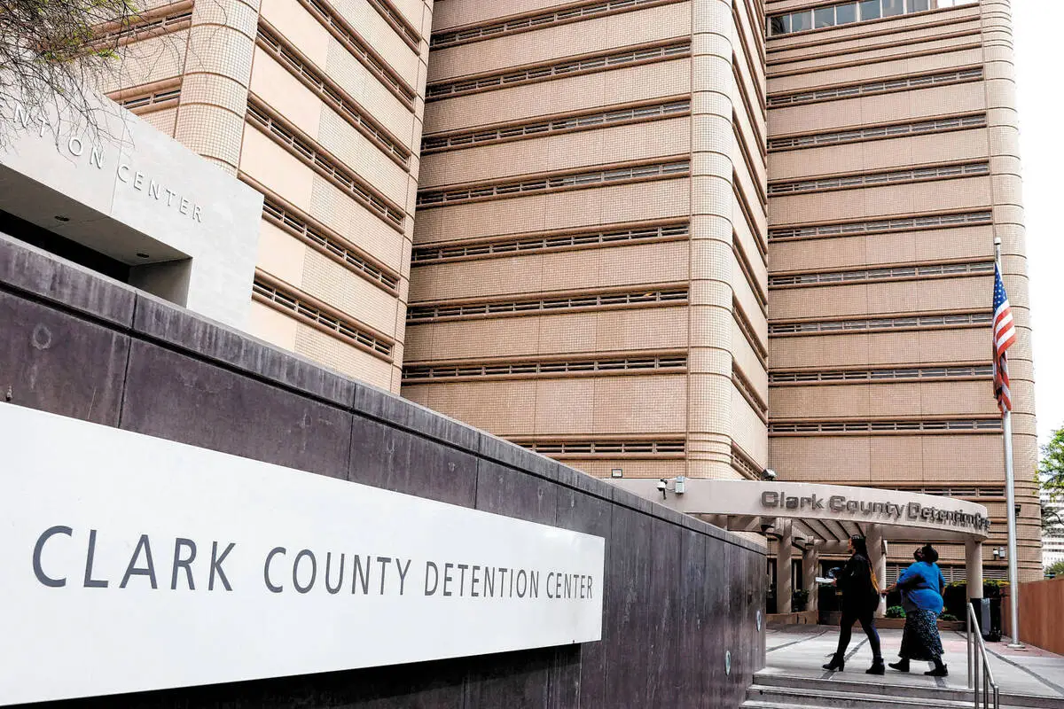 Las Vegas corrections officer accused of lewdness in presence of child