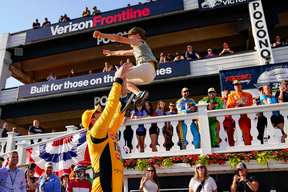 NASCAR team to save Kyle Busch’s No. 8 for son following passing
