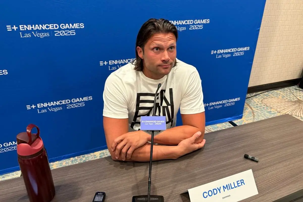 Olympic medalist Cody Miller looks to cash in at hometown Enhanced Games