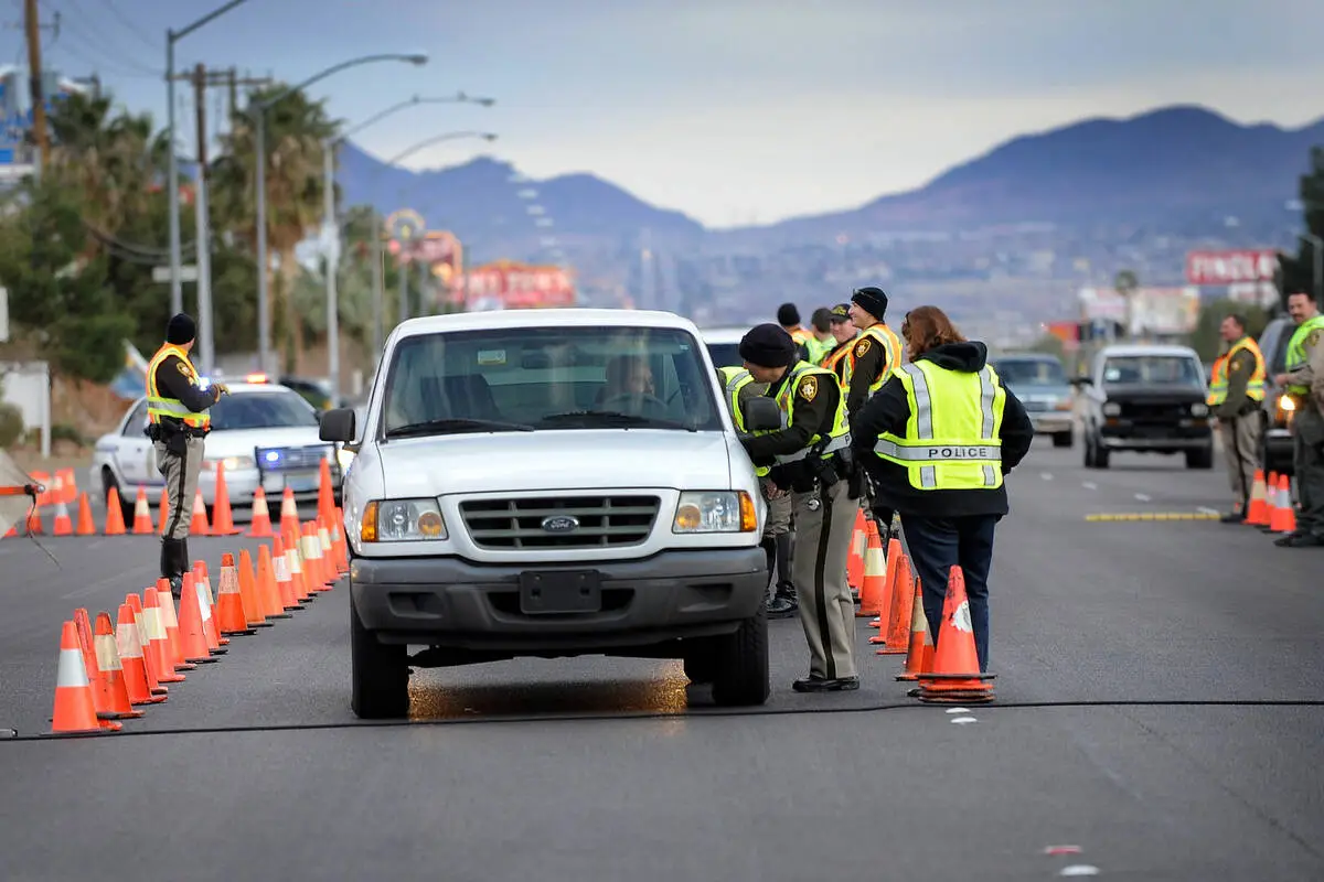 Las Vegas police make nearly 80 DUI arrests during Memorial Day blitz
