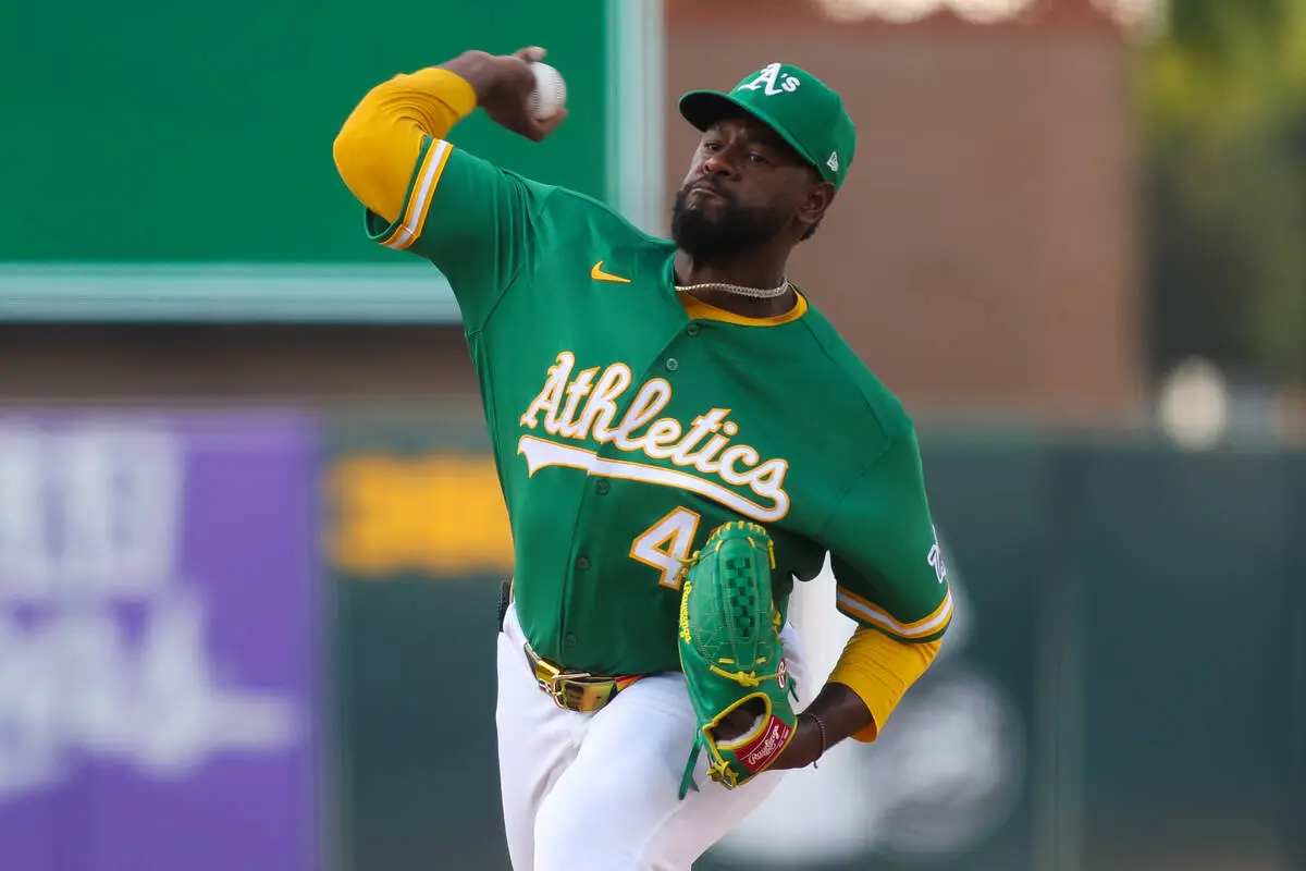 Athletics place starter Luis Severino on IL with strained right shoulder