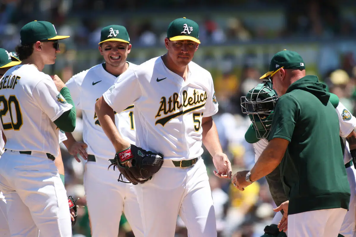 Athletics surrender 13-run 3rd inning in loss to Yankees